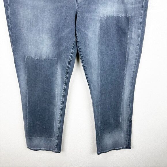 The Lara Grey Mid Rise Cigarette Vintage Stretch Size 34 - Picture 4 of 10